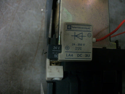 TELEMECANIQUE CONTACTOR LC1D4011BD 60AMP 24VCOIL 3PH 600V 30HP