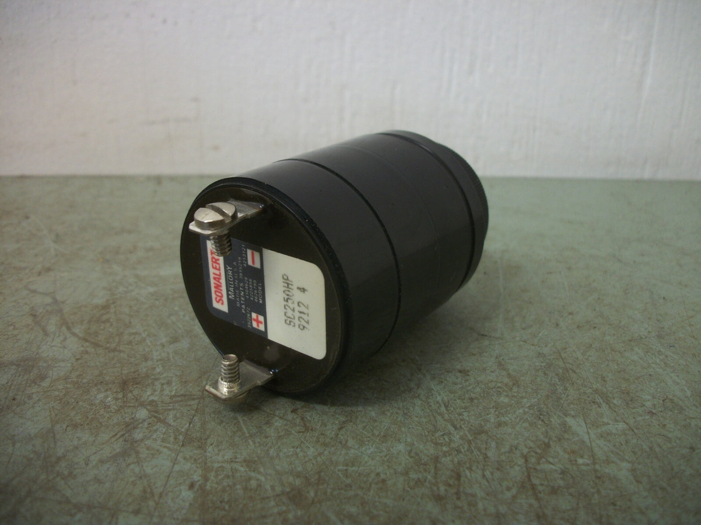 MALLORY SONALERT ALARM BUZZER SC250HP