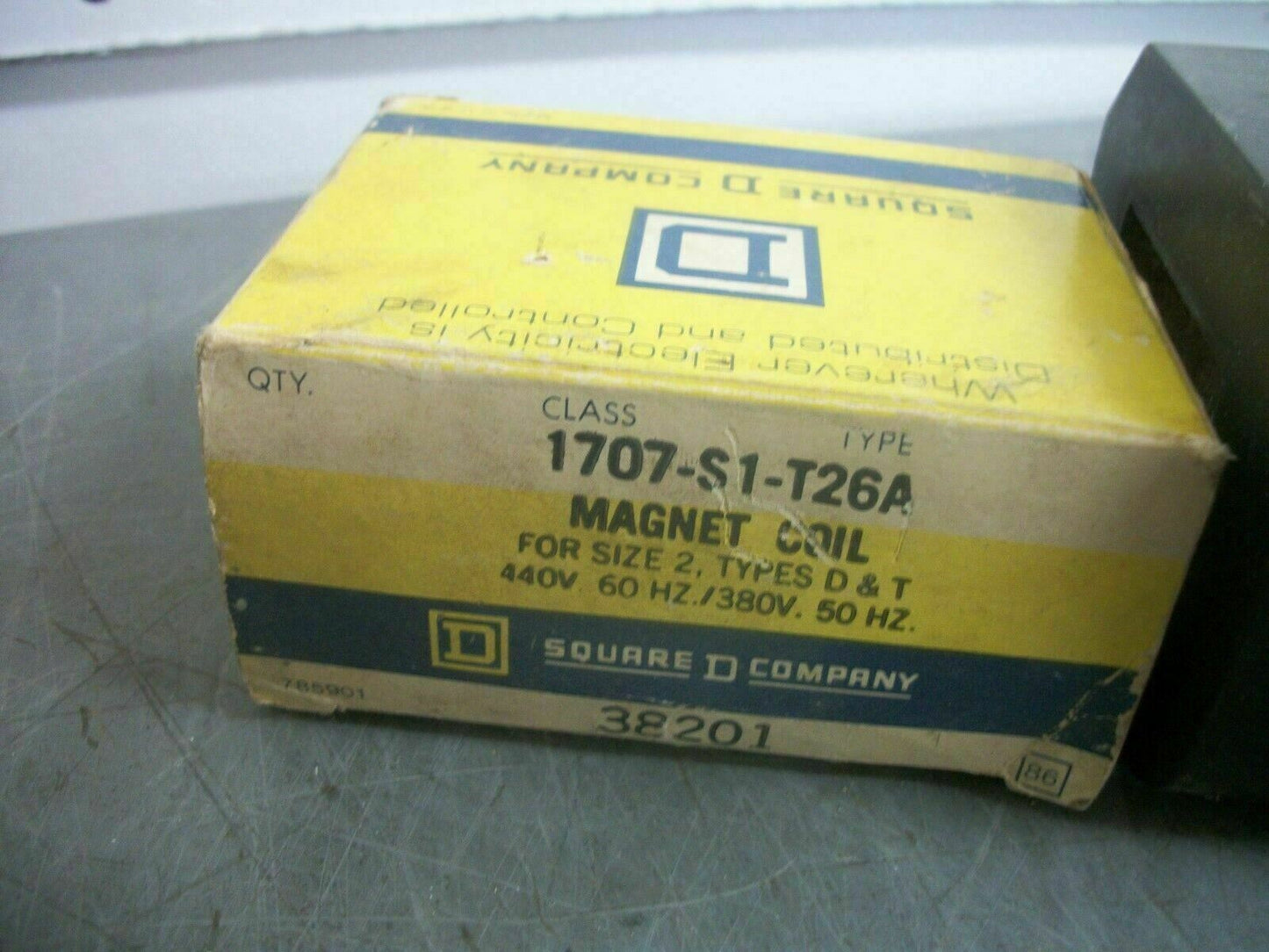 SQUARE D SIZE 2 MAGNET COIL 1707-S1-T26A 440VCOIL NIB