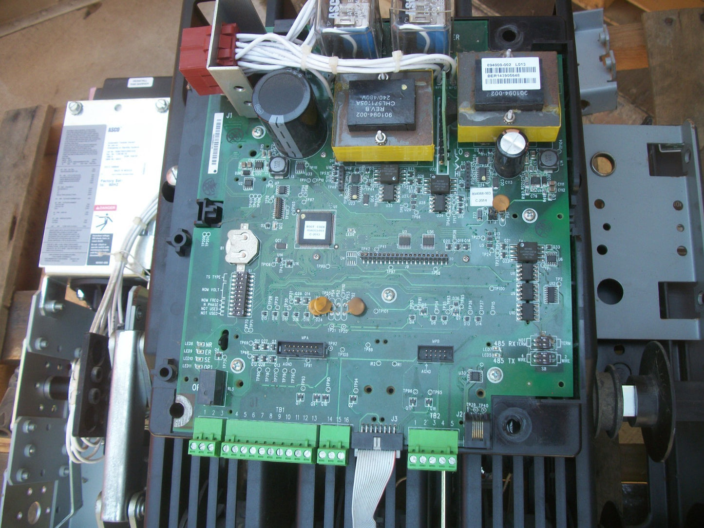 ASCO AUTOMATIC TRANSFER SWITCH H03ATSA31200CGX0 1200AMP 208VOLT