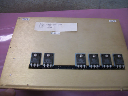 WESTERN SERVO DESIGN BPW-S1 10052-100 RVC SERVO MOTOR DRIVE BOARD BPW-S1-32/15