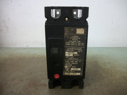 CUTLER-HAMMER EHC CIRCUIT BREAKER EHC2020 20AMP 480VOLT 2POLE