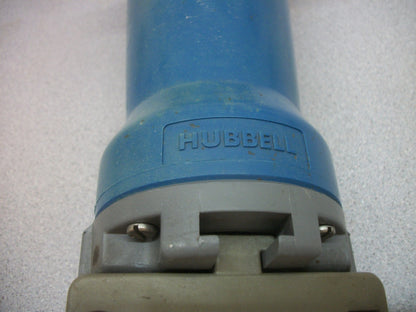 HUBBELL PIN & SLEEVE CONNECTOR PLUG HBL3100P6W 100AMP 250VOLT 2POLE 3W