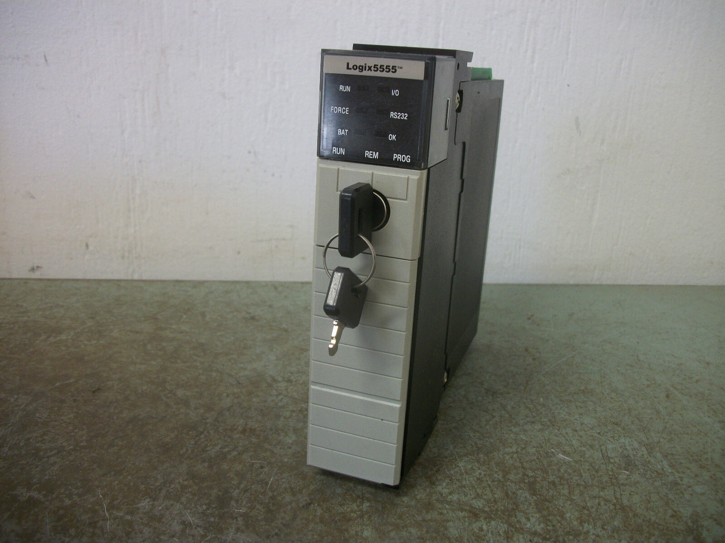 ALLEN-BRADLEY CONTROL LOGIX 5555 PROCESSOR UNIT 1756-L55/A W/1756-M13/A