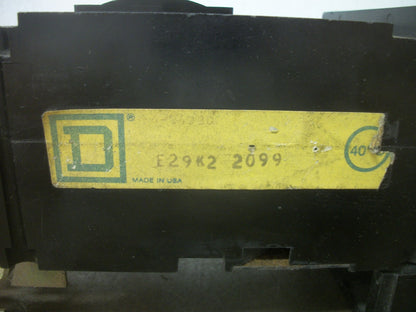 SQUARE D I-LINE FA CIRCUIT BREAKER FA34030 30AMP 480VOLT 3POLE BLACK