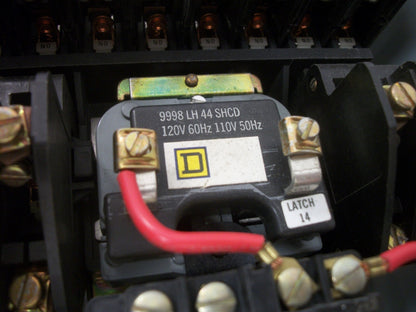 SQUARE D ENCL 30AMP 12POLE LIGHTING CONTACTOR 8903LX01200 120VCOIL