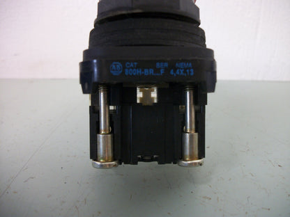 ALLEN-BRADLEY RED EXTENDED MOMENTARY PUSHBUTTON 800H-BR...F
