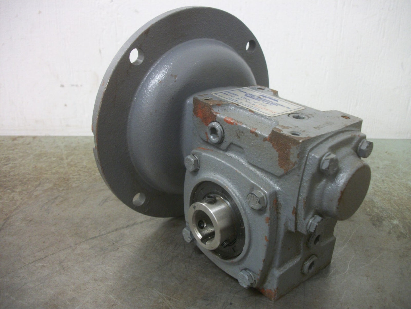 IPTS 20:1 WORM GEAR SPEED REDUCER ICS34 0.40HP NOB