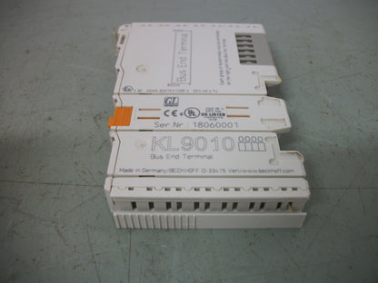 BECKHOFF BUS END TERMINAL KL9010