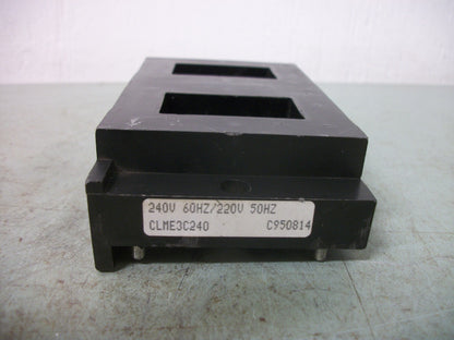 SIEMENS 100AMP LIGHTING CONTACTOR MAGNETIC COIL CLME3C240 240VCOIL L.N.C.