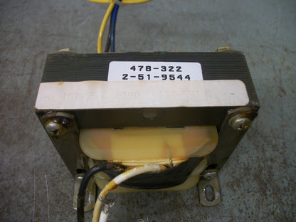 SIMPLEX Z-51-9544 FIRE ALARM CONTROL PANEL TRANSFORMER 478-322