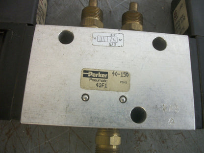 PARKER PNEUMATIC VALVE 42F1 40-150PSIG 120VOLT 6.3WATT
