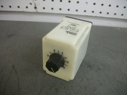 POTTER & BRUMFIELD TIME DELAY RELAY CHB-38-70001 1.0-10SEC 120VOLT