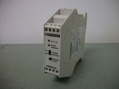 TELEMECANIQUE HOLDING BRAKE CONTROLLER VW3M3103 24VDC 1.6AMP