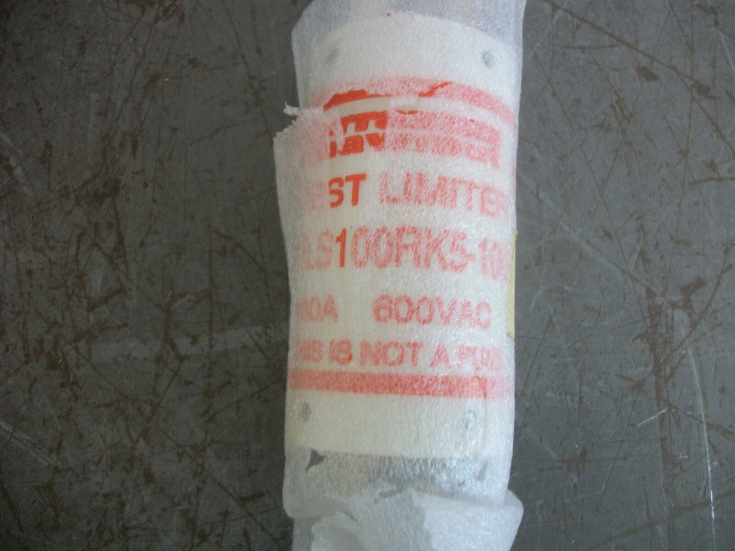 FERRAZ-SHAWMUT TEST LIMITER FUSE TLS100RK5-100 100AMP 600VOLT NOB