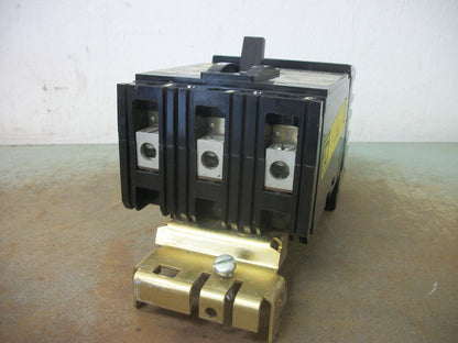 SQUARE D I-LINE FA CIRCUIT BREAKER FA34100 100AMP 480VOLT 3POLE GRAY