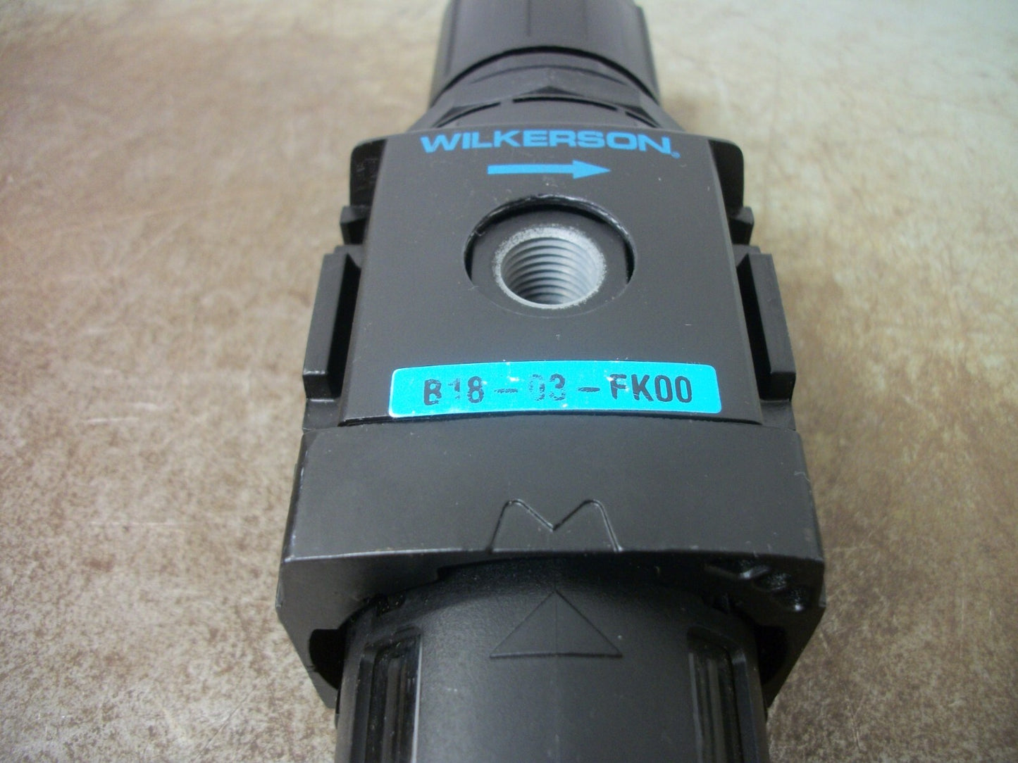 WILKERSON PNEUMATIC FILTER REGULATOR B18-03-FK00 0-125PSIG