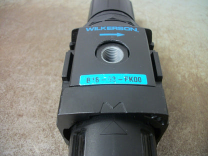 WILKERSON PNEUMATIC FILTER REGULATOR B18-03-FK00 0-125PSIG