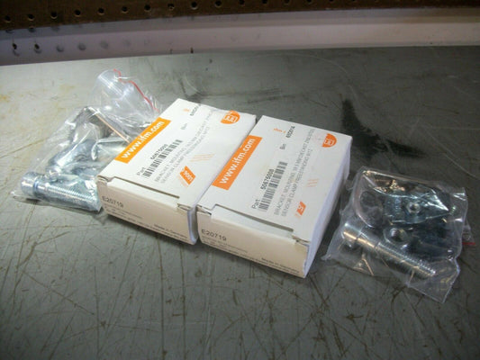 LOT OF 2 IFM EFECTOR 18.5MM DIECAST SENSOR CLAMP BRACKET MOUNTS E20719 NIB