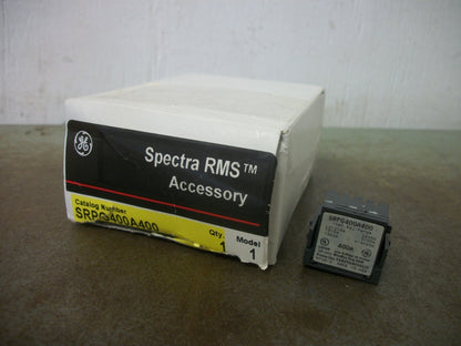 GE SPECTRA RMS CIRCUIT BREAKER TRIP UNIT SRPG400A400 400AMP NIB
