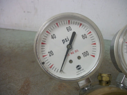 HEWLETT-PACKARD PNEUMATIC PRESSURE REGULATOR 8507-0405 0-100PSI