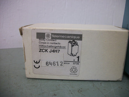 TELEMECANIQUE LIMIT SWITCH BODY ONLY ZCKJ4H7 NIB