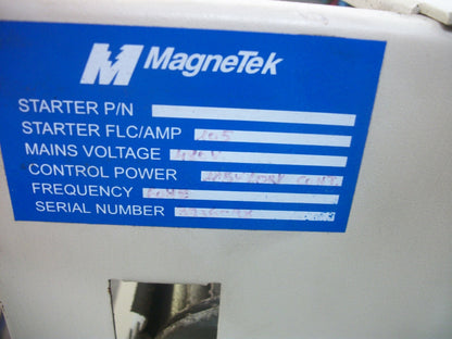 MAGNETEK REDUCED VOLTAGE MOTOR STARTER RVS-N 480VOLT