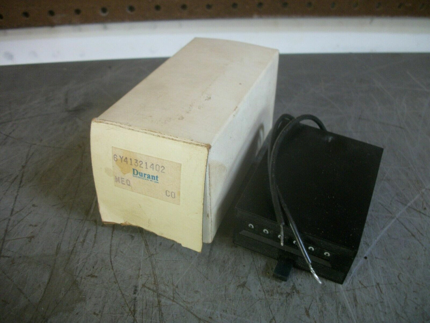 DURANT 6-DIGIT ANALOG COUNTER MODULE 6-Y-41321-402-MEQ-U NIB