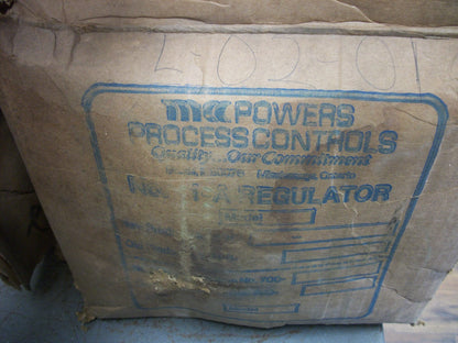 POWERS PROCESS CONTROLS NO. 11 REGULATOR 595-DB200C-C08DN04 NIB