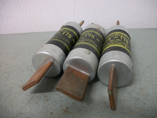 CEFCO LOT OF 3 FUSES OT175/250 175AMP 250VOLT