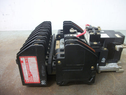 SQUARE D 30AMP 12POLE LIGHTING CONTACTOR 8903LX01200 120VCOIL