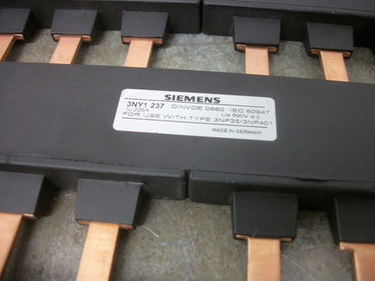 SIEMENS LOT OF 6 BUSS BAR JUMPERS 3NY1 237 225AMP 690VOLT