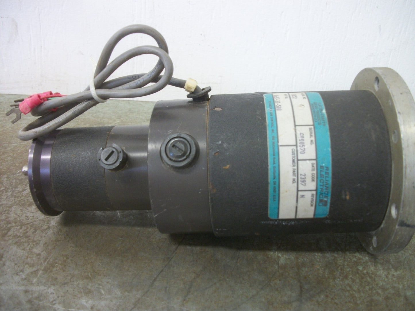 RELIANCE ELECTRO-CRAFT E652 SERVO MOTOR 0652-31-500