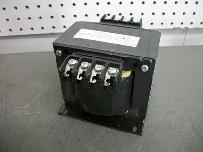 SQUARE D 0.5KVA 1PH TRANSFORMER 9070T500D13 HV 120 LV 12/24
