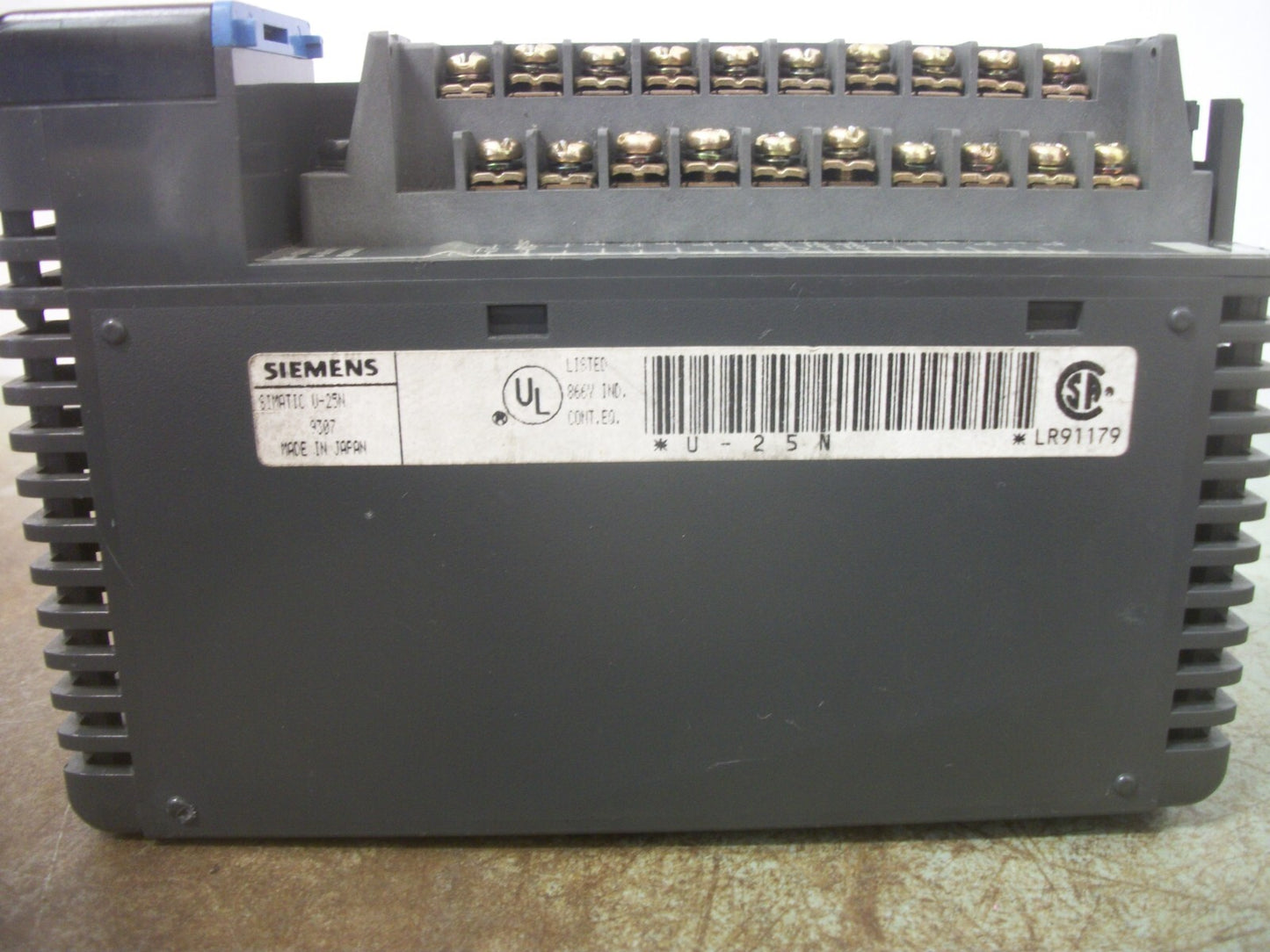 SIEMENS SIMATIC PLC INPUT MODULE U-25N