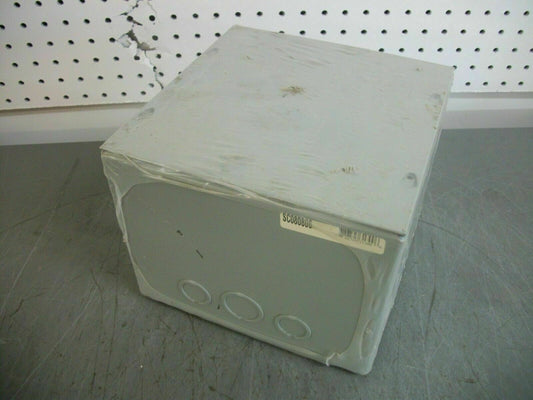 WIEGMANN 8X8X6 SCREW COVER PULL BOX ENCLOSURE TYPE 1 SC080806 NEW