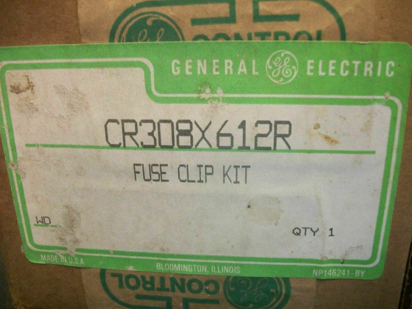 GE CLASS R FUSE CLIP KIT CR308X612R *NIB*