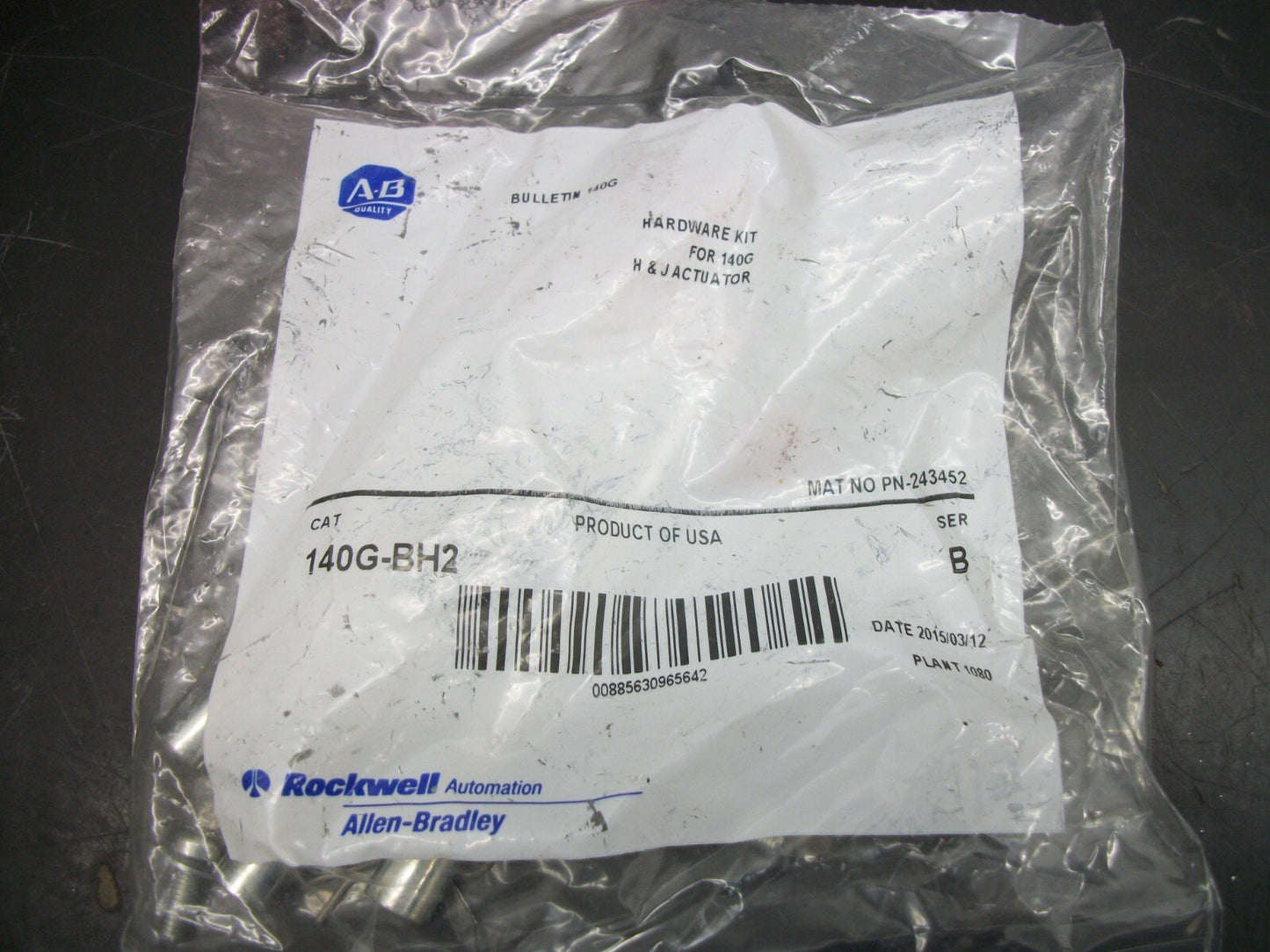 ALLEN-BRADLEY 4FT FLEX CABLE OPERATOR 140G-H-FCX04 NOB