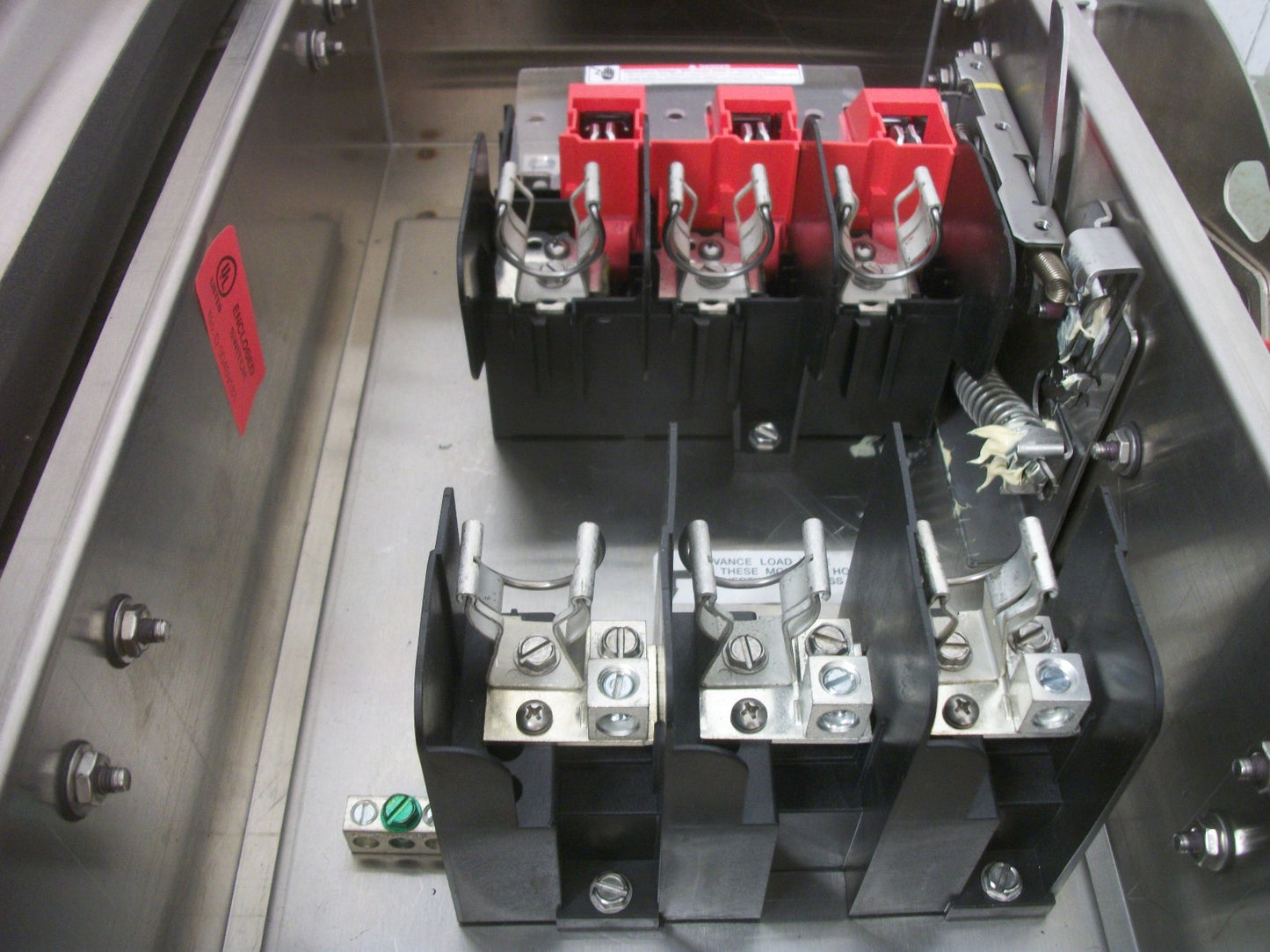 SIEMENS DISCONNECT SS TYPE 4,4X HF362S 60AMP 600VOLT 3POLE FUSIBLE NIB