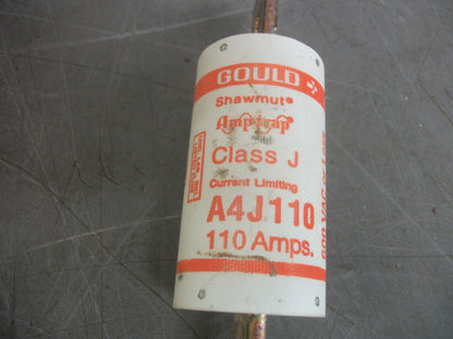 GOULD SHAWMUT AMP-TRAP FUSE A4J110 110AMP 600VOLT