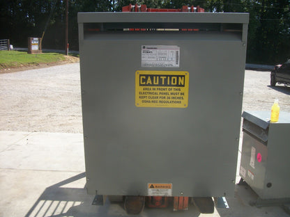 GE 112.5KVA 3PH TRANSFORMER 9T23B3875 HV 480 LV 208/120