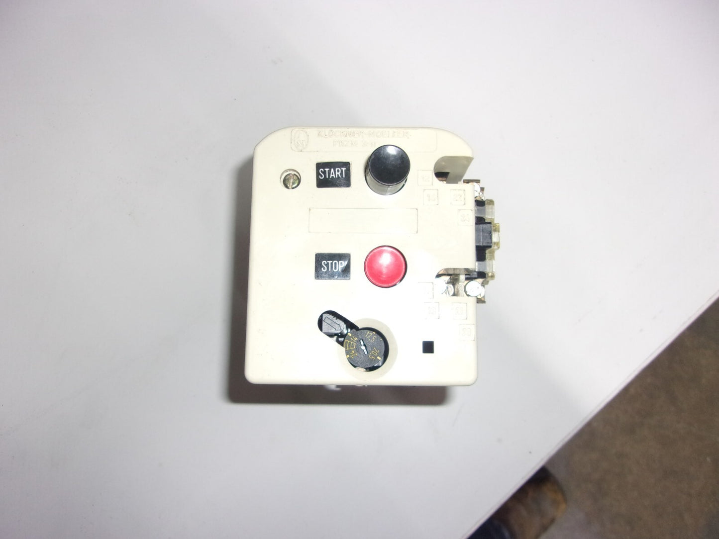 KLOCKNER-MOELLER MANUAL MOTOR STARTER PKZM3-25-U-NA 14-24AMP