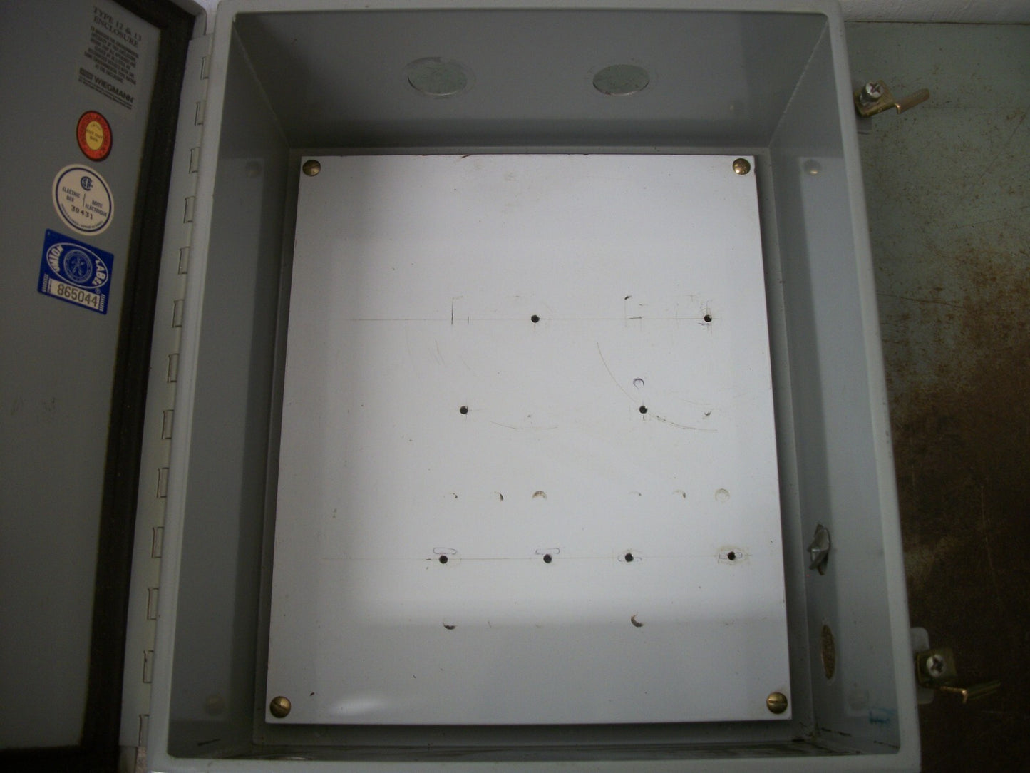 HUBBELL WEIGMANN 14X12X6 ENCLOSURE TYPE 12,13 14126-12CHC