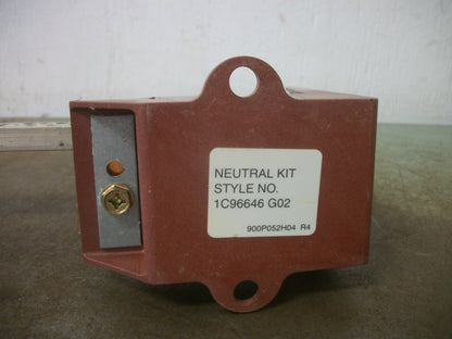 CUTLER-HAMMER NEUTRAL KIT 1C96646G02 NOB