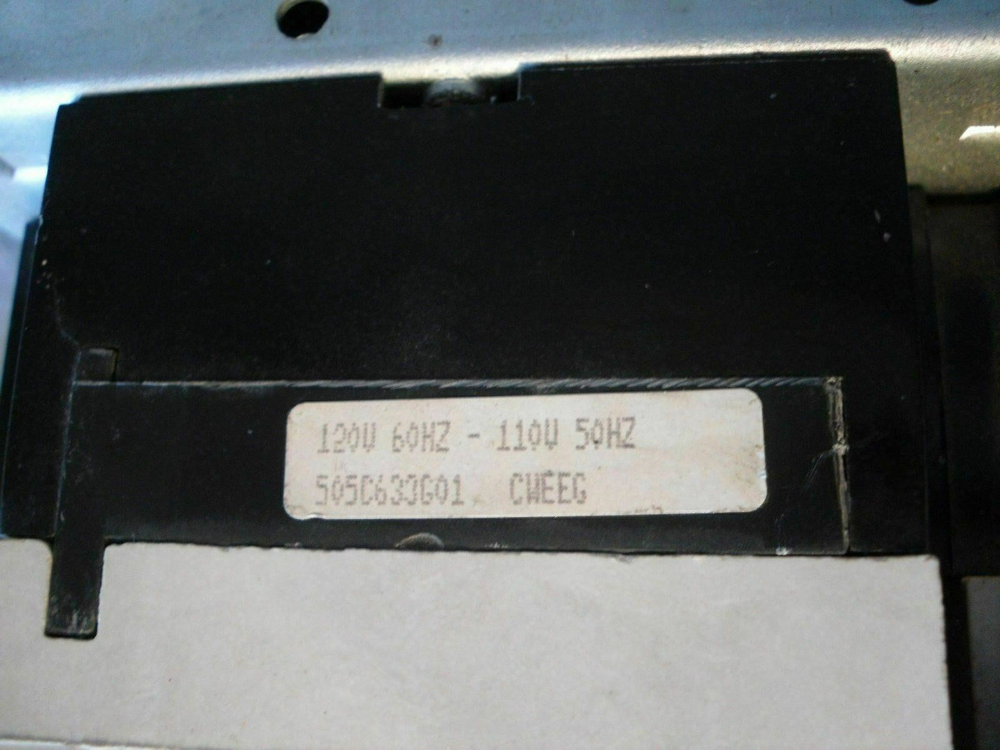 WESTINGHOUSE SIZE 3 MOTOR STARTER A200M3CAC 120VCOIL 3PH 600VOLT 50HP WHITE