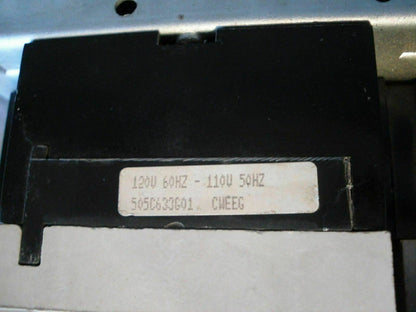 WESTINGHOUSE SIZE 3 MOTOR STARTER A200M3CAC 120VCOIL 3PH 600VOLT 50HP WHITE