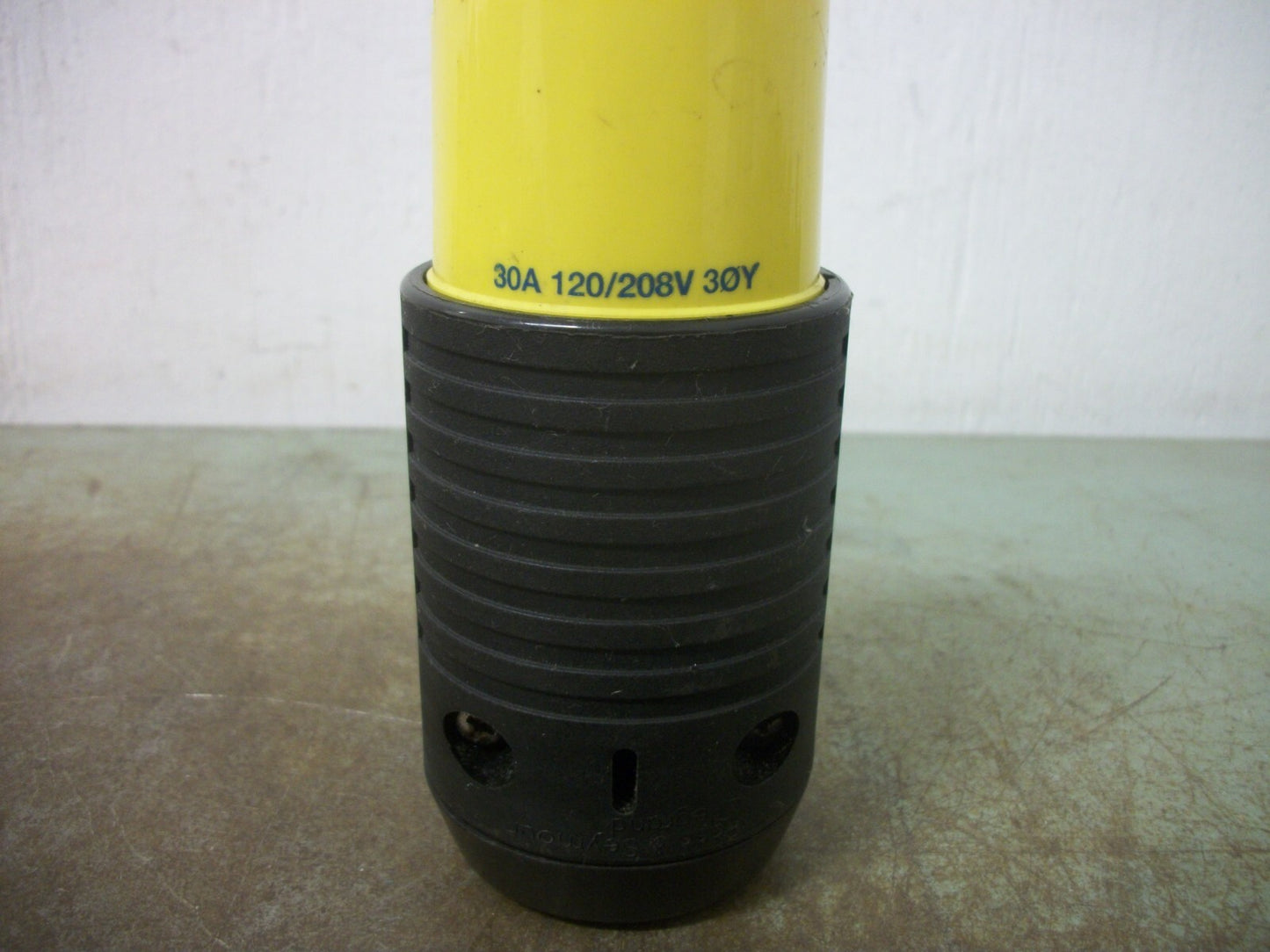 PASS & SEYMOUR TURNLOK CONNECTOR 3433SS 30AMP 120/208VOLT 3PH 4W