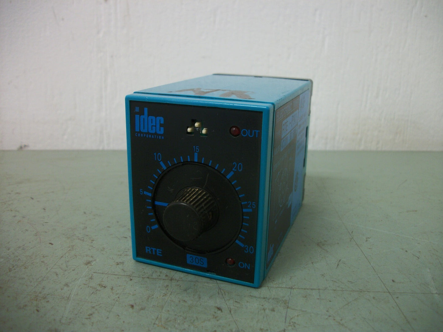 IDEC ELECTRONIC TIMER RTE-PN1 120VOLT 0-30SEC