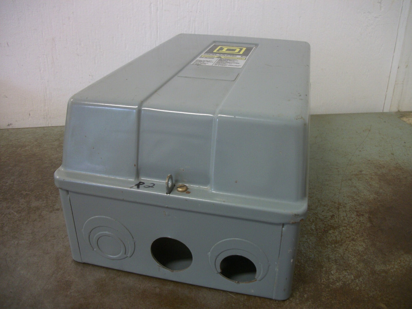 SQUARE D ENCL 30AMP 8POLE LIGHTING CONTACTOR 8903LX080 120VCOIL