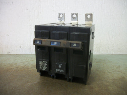 SIEMENS BL CIRCUIT BREAKER B330 30AMP 240VOLT 3POLE